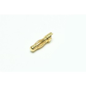 Goldkontakt-Stecker (4mm) 