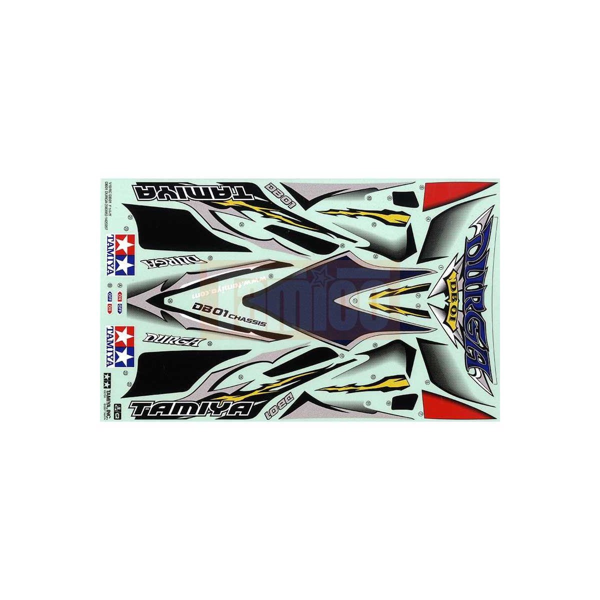 Tamiya Aufkleber Durga (58395) #11420267