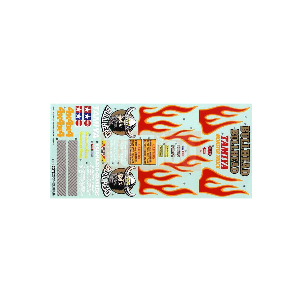 Tamiya Aufkleber Bullhead #11425172