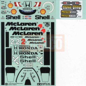 Tamiya Aufkleber McLaren MP4/6 Honda 1991 #19498067