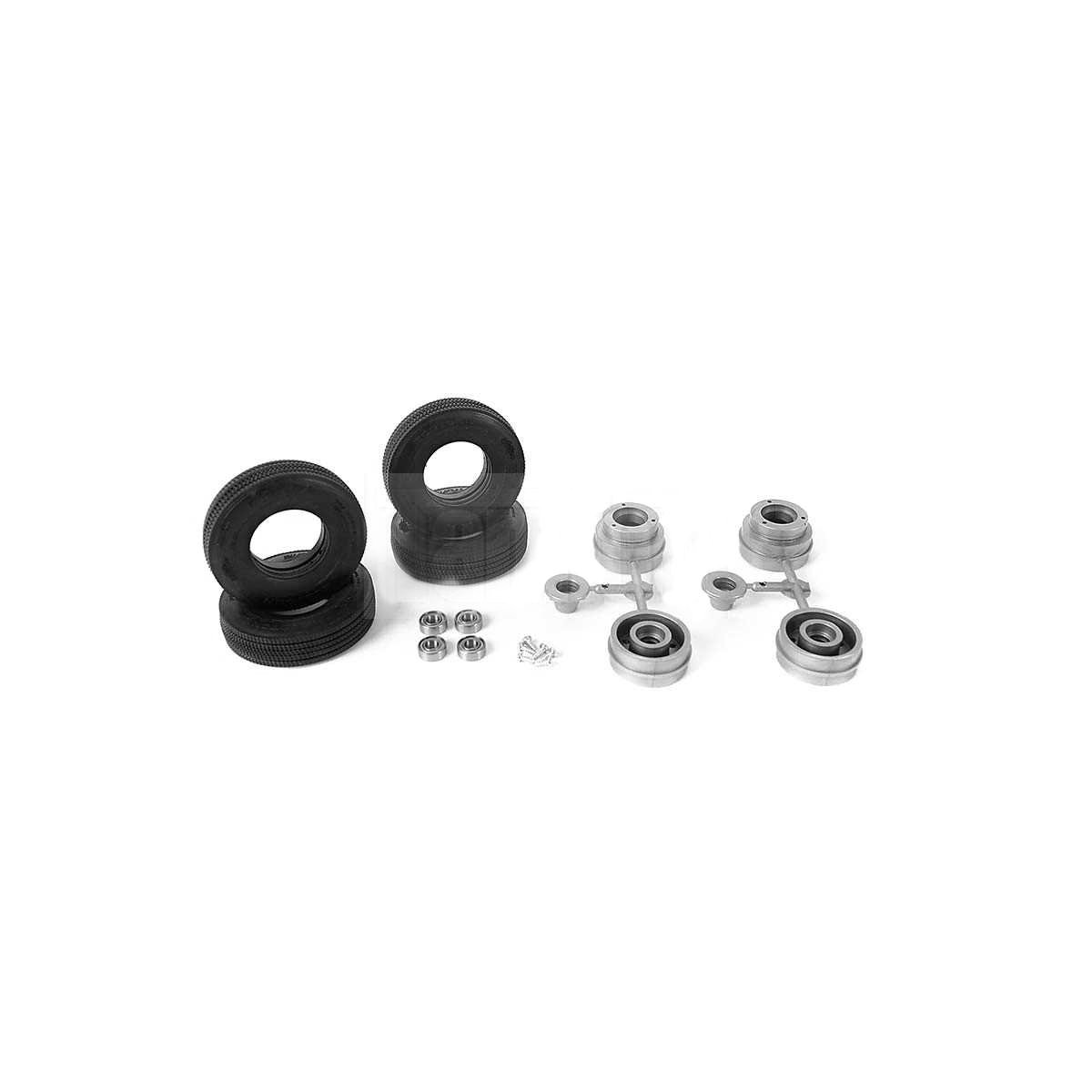 Carson 1:14 Tire/Wheel-Set LowLoad.Fulda/SAF(2)