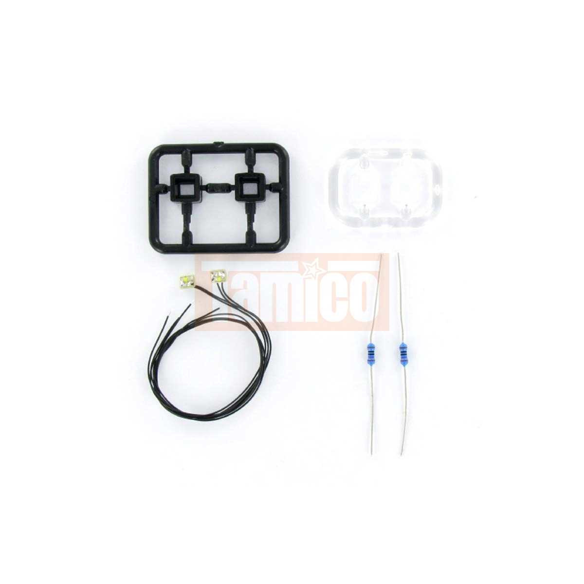 Carson 500907144 Liebherr LR634 Scheinwerfer LED (2) 1:14