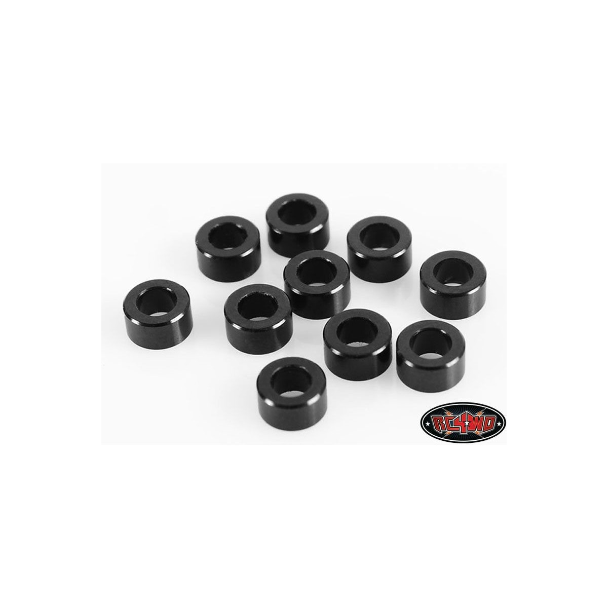 RC4WD 3mm Black Spacer with M3 Hole (10)