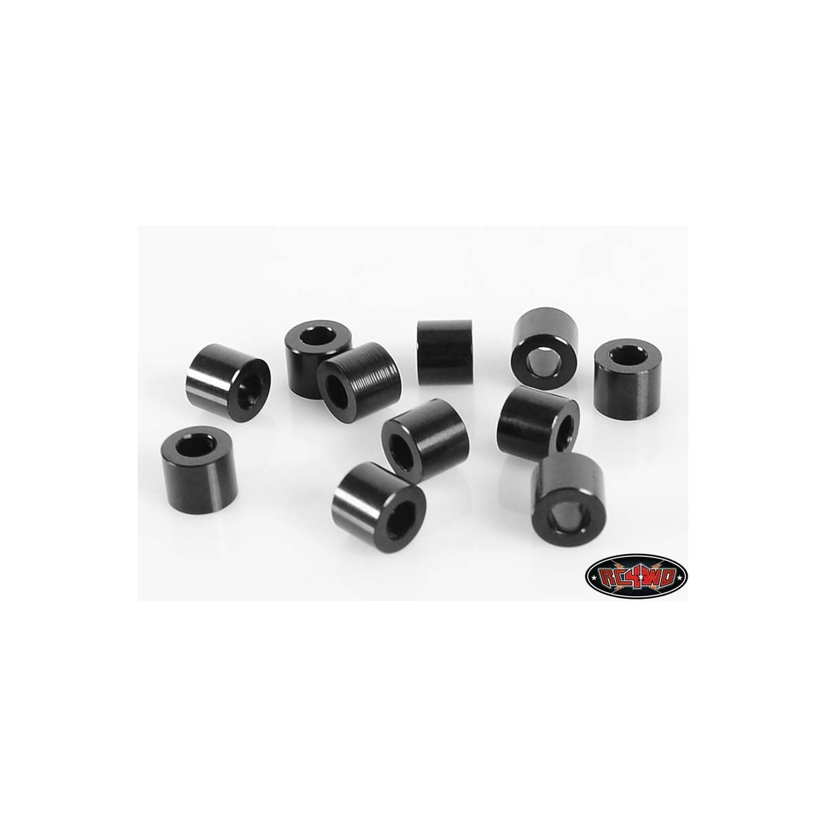 RC4WD 5mm Black Spacer with M3 Hole (10)