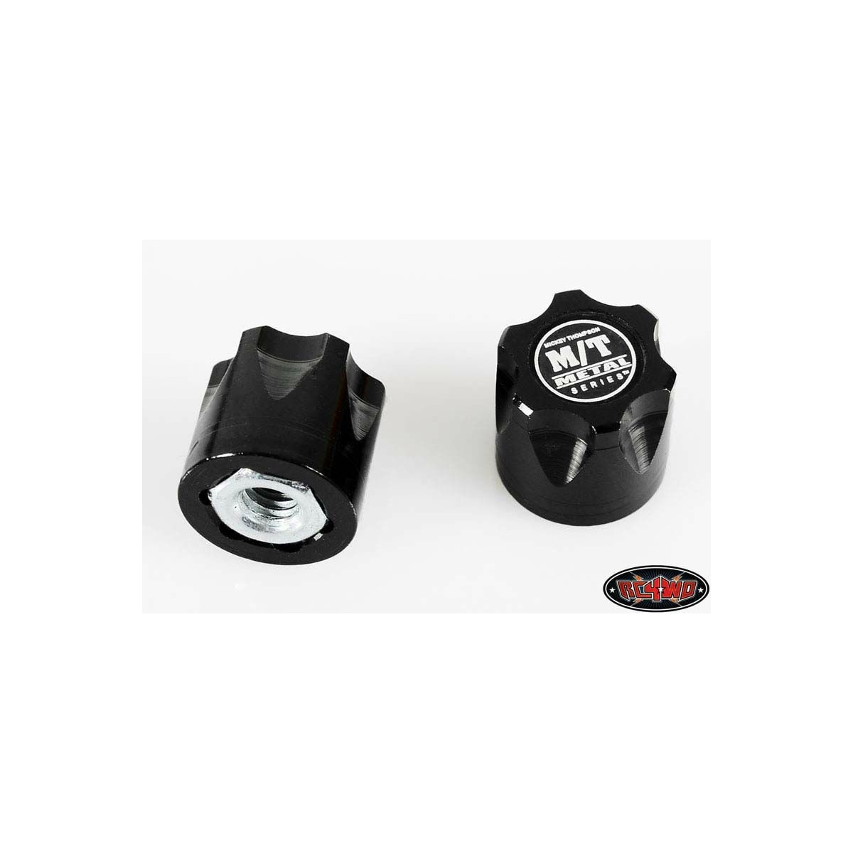 RC4WD Mickey Thompson Metal Series 1/10 Wheel Center Caps...