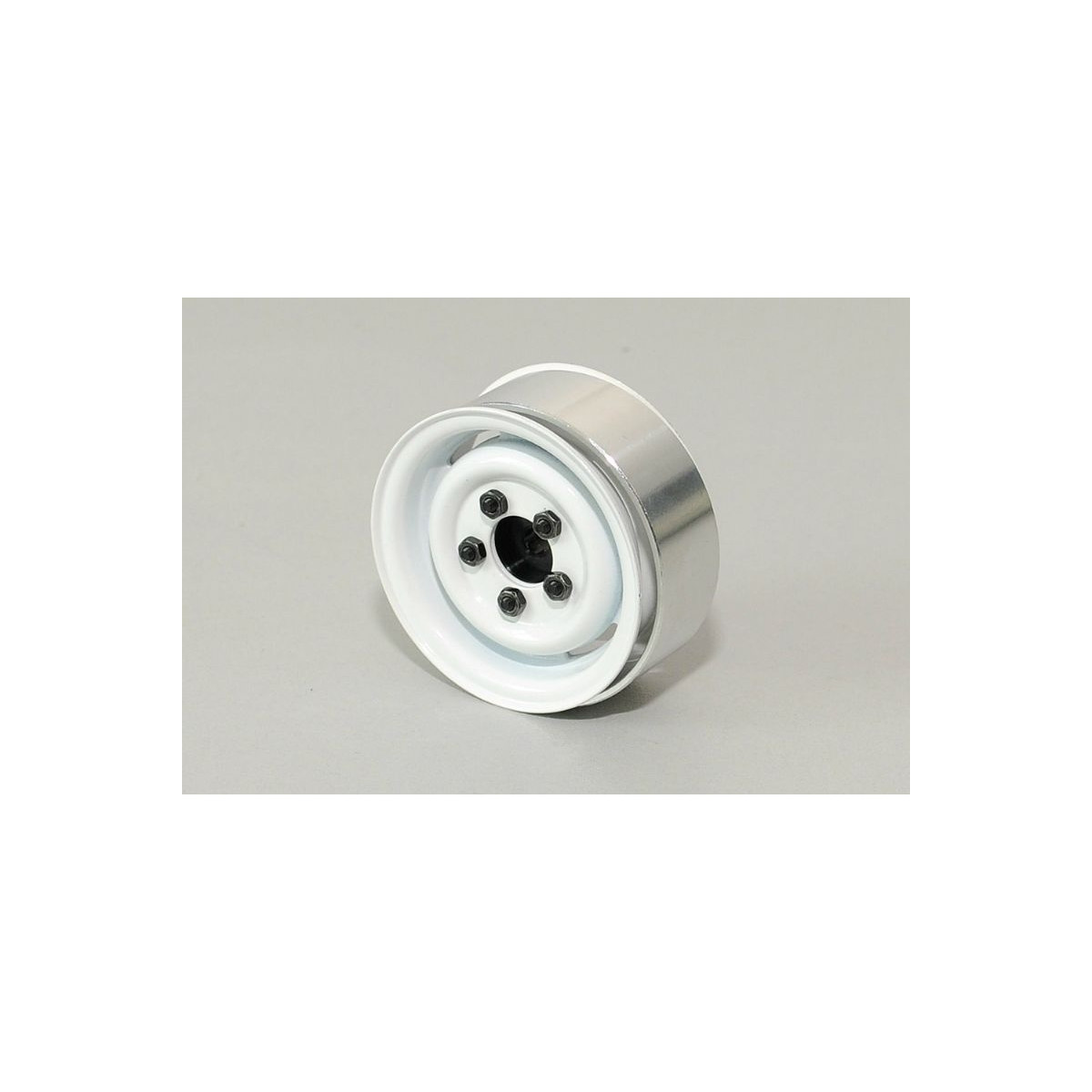 Roues RC4WD 1.55 Landies Vintage En Acier Beadlock Blanc - Référence RC4ZW0076 - Neuf