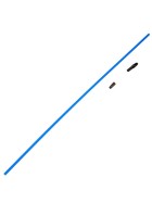 Traxxas 1726 Antennenröhrchen blau mit Kappe (1)
