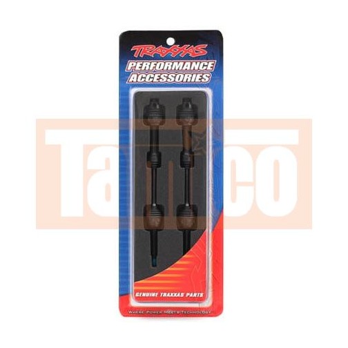 Traxxas 1951R Driveshafts, rear, steel-spline constant-velocity (complete assembly) (2) (fits 2WD Rustler/Stampede)