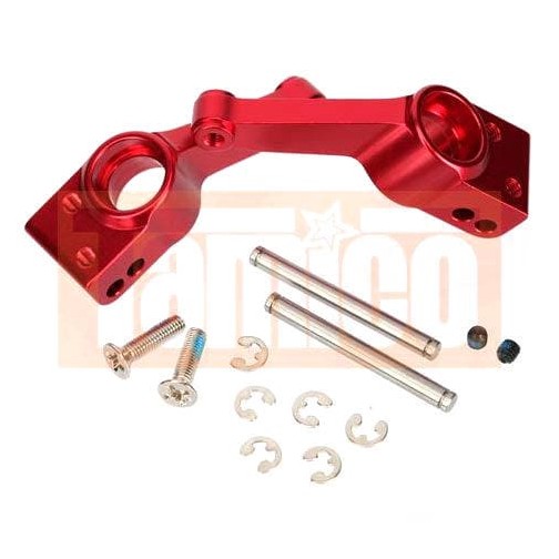 Traxxas 1952A Carriers, stub axle (red-anodized 6061-T6 aluminum) (rear) (2)