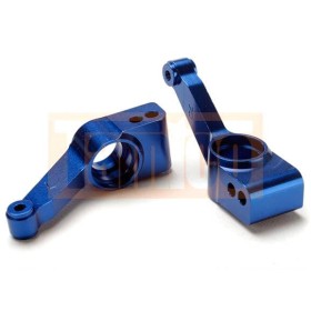 Traxxas 1952X Carriers, stub axle (blue-anodized 6061-T6...