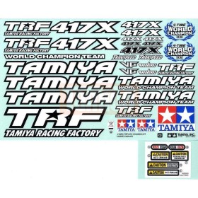 Tamiya Aufkleber TRF417X (42205) #11424470