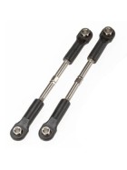 Traxxas 2445 Turnbuckles, toe link, 55mm (75mm center to center) (2) (assembled with rod ends and hollow balls)