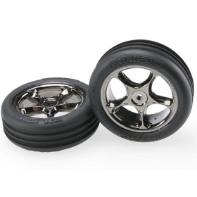 Traxxas 2471A Tires & wheels, assembled (Tracer 2.2...