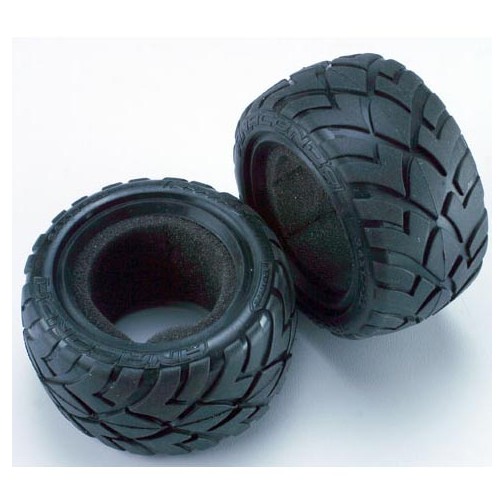 Traxxas 2478 Tires, Anaconda 2.2 (rear) (2)/ foam inserts (Bandit) (soft compound)