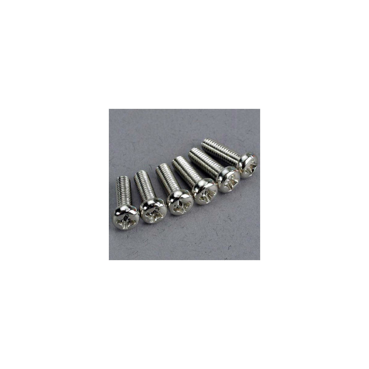 Traxxas 2560 Rundkopf-Schraube M3x10mm (6)