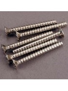 Traxxas 2652 Screws, 3x28mm countersunk self-tapping (6)